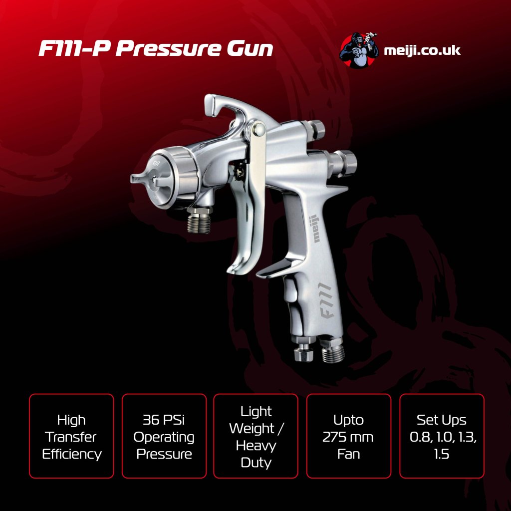Meiji - F111-Pressure Spray Gun Inc Adaptor