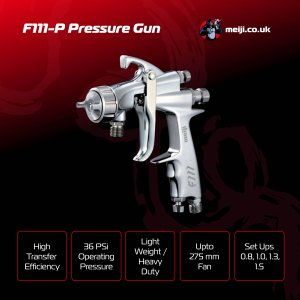 Meiji - F111-Pressure Spray Gun Inc Adaptor